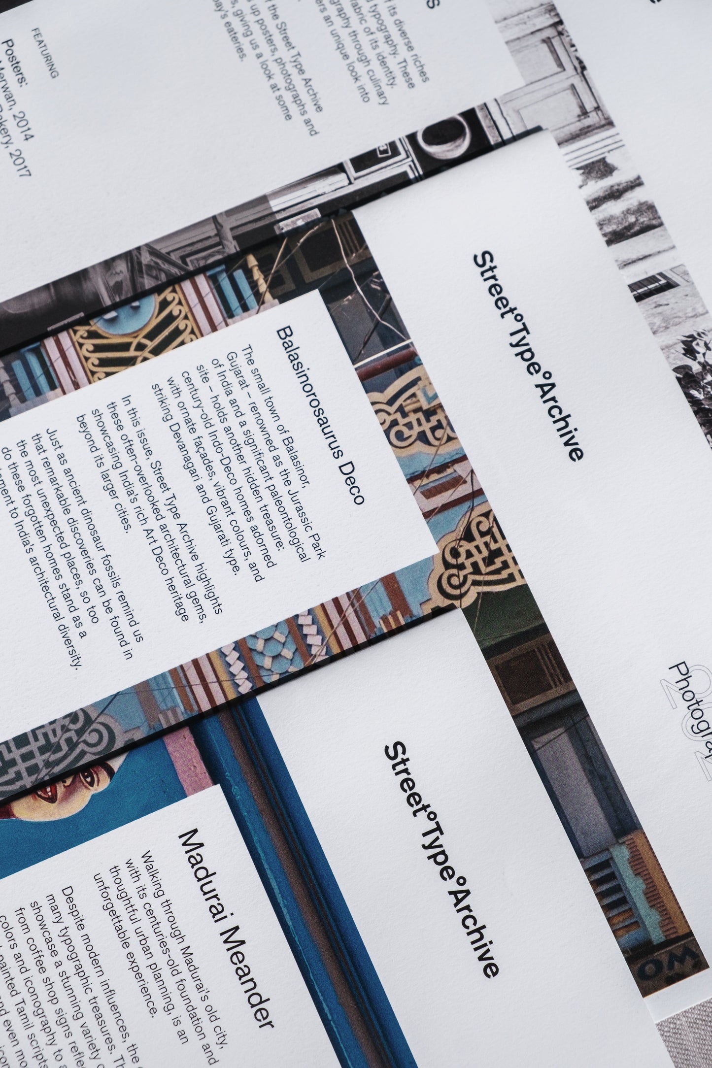 Balasinorosaurus Deco • Street°Type°Archive° • Posterzine 002