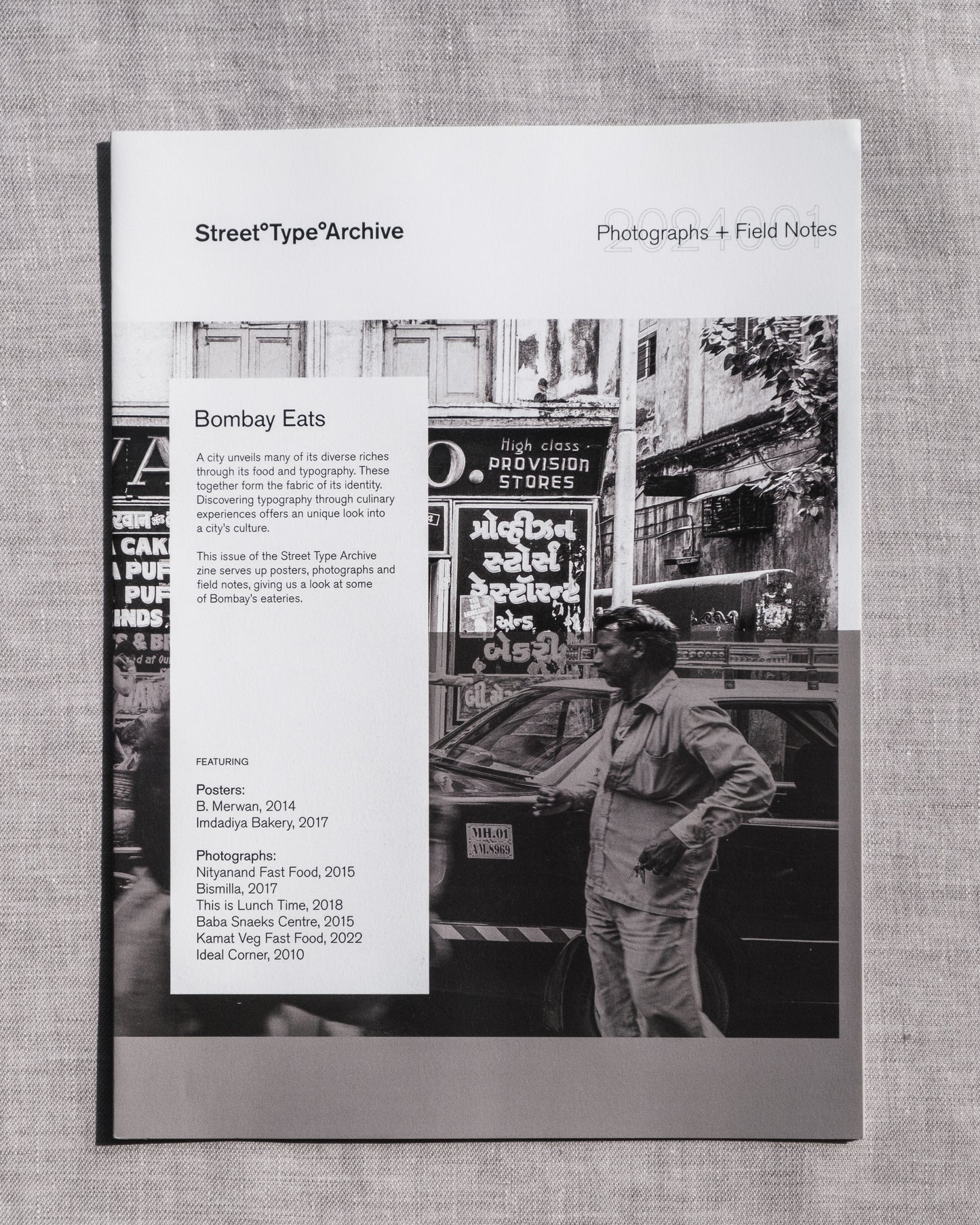 Bombay Eats • Street°Type°Archive° • Posterzine 001